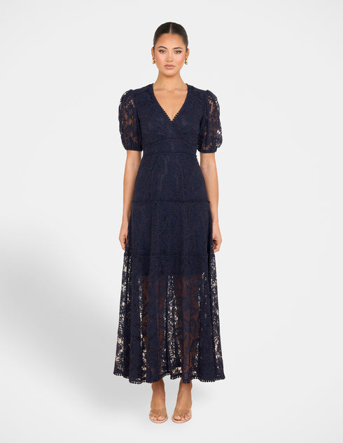 Elphava Puff Sleeve  Dress